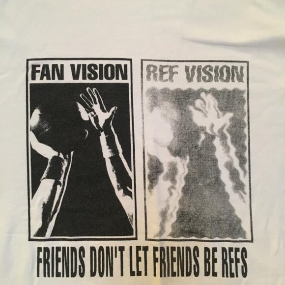 🏀 NBA-FUNNY Basketball Referee UNISEX XL Shirt - Picture 3 of 3